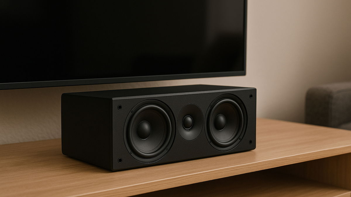 Por qué deberías (o no) usar un altavoz central horizontal en tu sistema de sonido