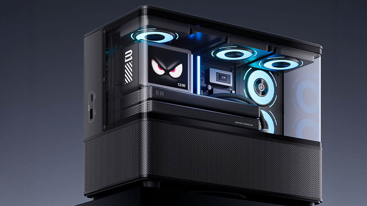 Edifier Huazai New Cyber, un espectacular altavoz inalámbrico que parece un PC gaming