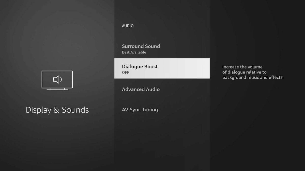 Fire TV estrena un nuevo ‘Dialogue Boost’ que mejora las voces en cualquier vídeo