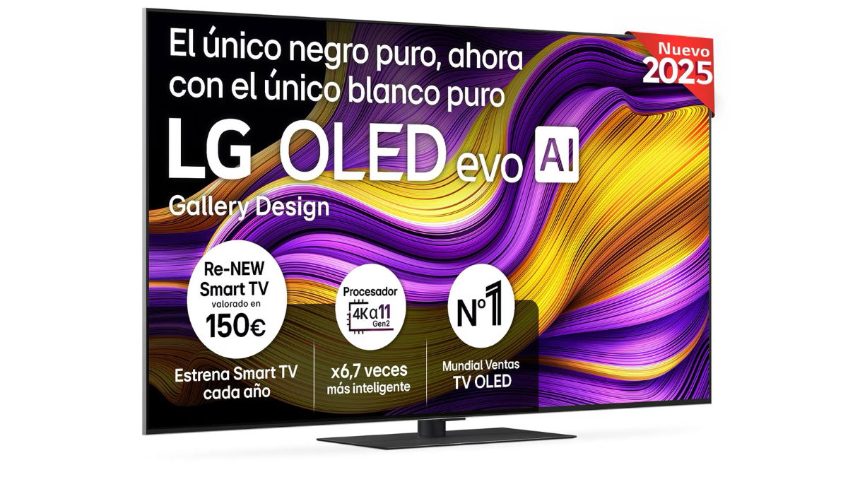 LG OLED G5 de 65 pulgadas, uno de los mejores televisores de 2025, rompe su precio