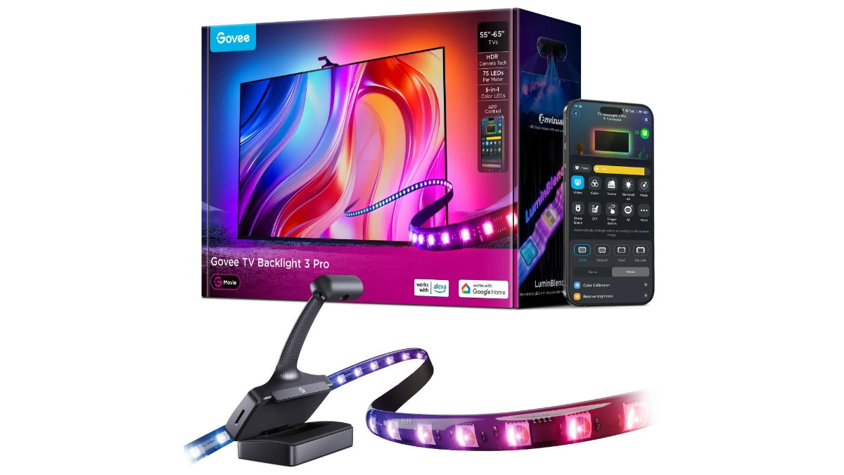 Govee TV Backlight 3 Pro: así es la nueva retroiluminación con HDR que convierte tu tele en una fiesta de colores