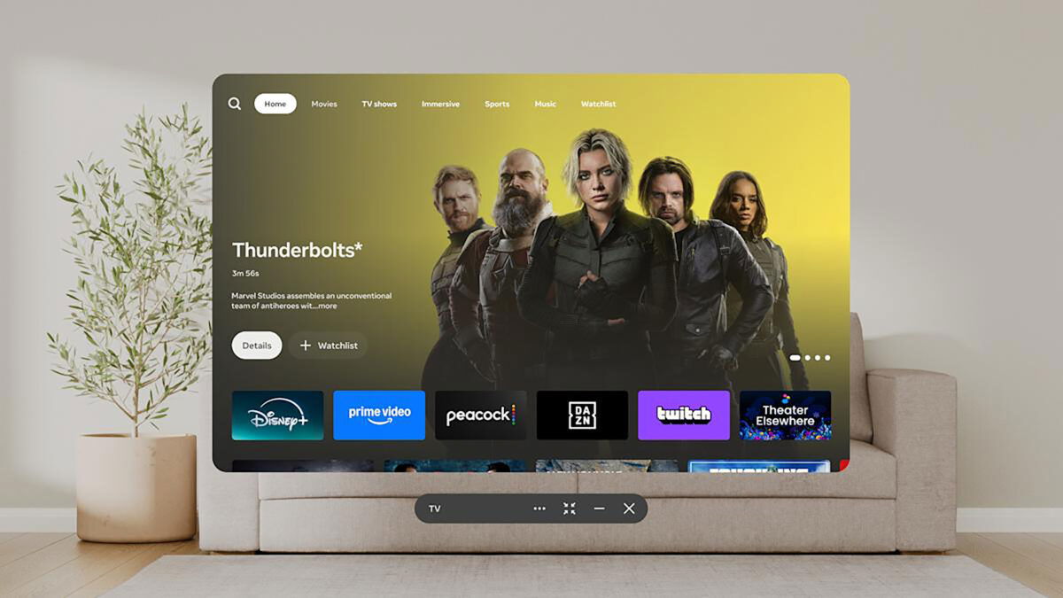 Meta está construyendo su propio televisor en el mundo de la realidad virtual: así es Horizon TV