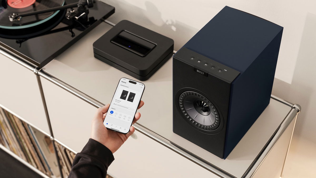 KEF Coda W: unos altavoces inalámbricos para vinilo, streaming, televisor y lo que les eches