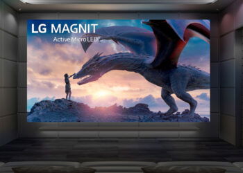 LG MAGNIT Active Micro LED: un televisor MicroLED de 136 pulgadas que parece sacado de una película