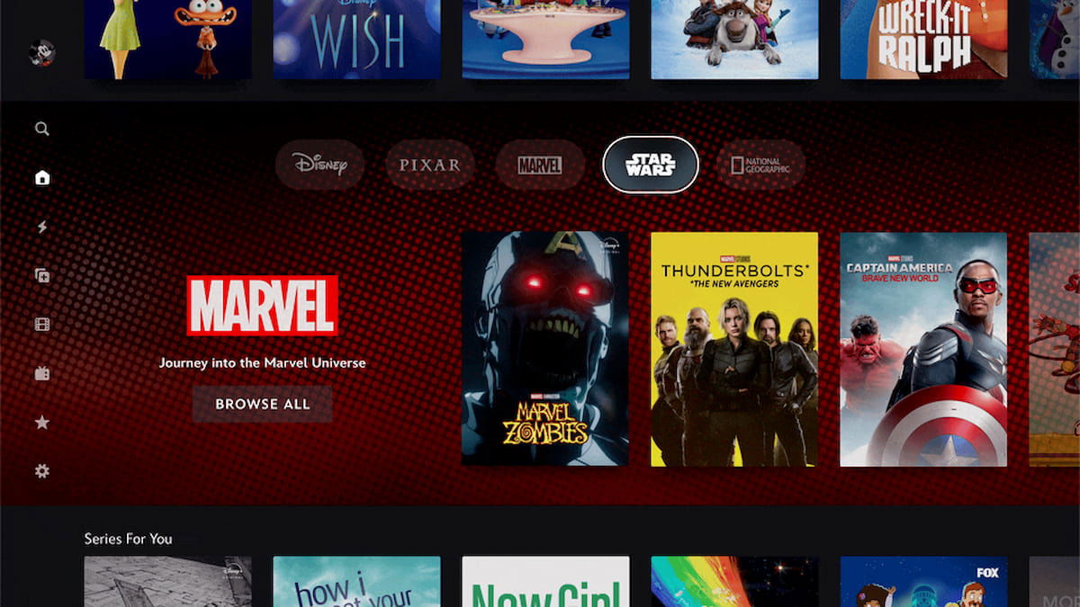 Disney+ tendrá un nuevo diseño con la llegada de Hulu a España y otros países