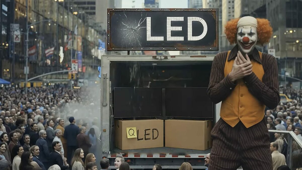 Samsung se mete con la competencia en un divertido anuncio de sus televisores Real QLED