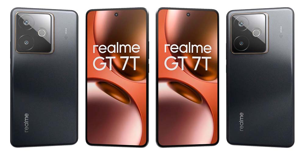 Diseño del realme GT 7T