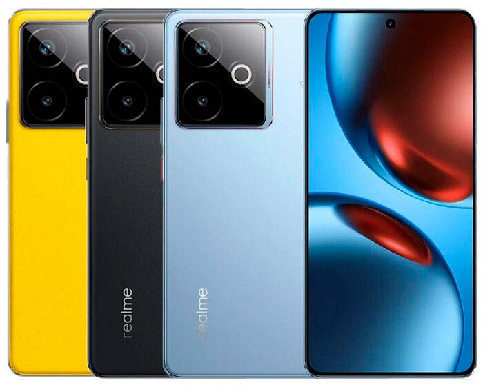 Colores del realme GT 7T