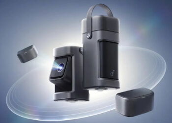 Anker Nebula P1: un proyector portátil con altavoces inalámbricos desmontables, Google TV integrado, HDMI 2.1 y pantalla de regalo