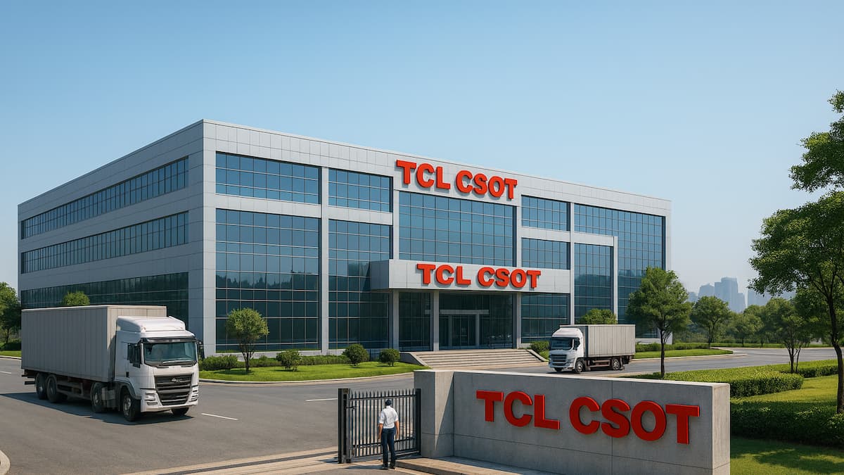 TCL arranca las obras de su nueva fábrica OLED y promete guerra: así será su megaproyecto T8