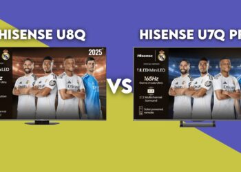 Hisense U8Q vs U7Q Pro: ¿hay mucha diferencia entre los dos televisores más top de Hisense de 2025?