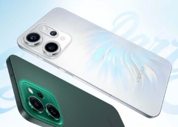 OPPO Reno14 F coin fondo