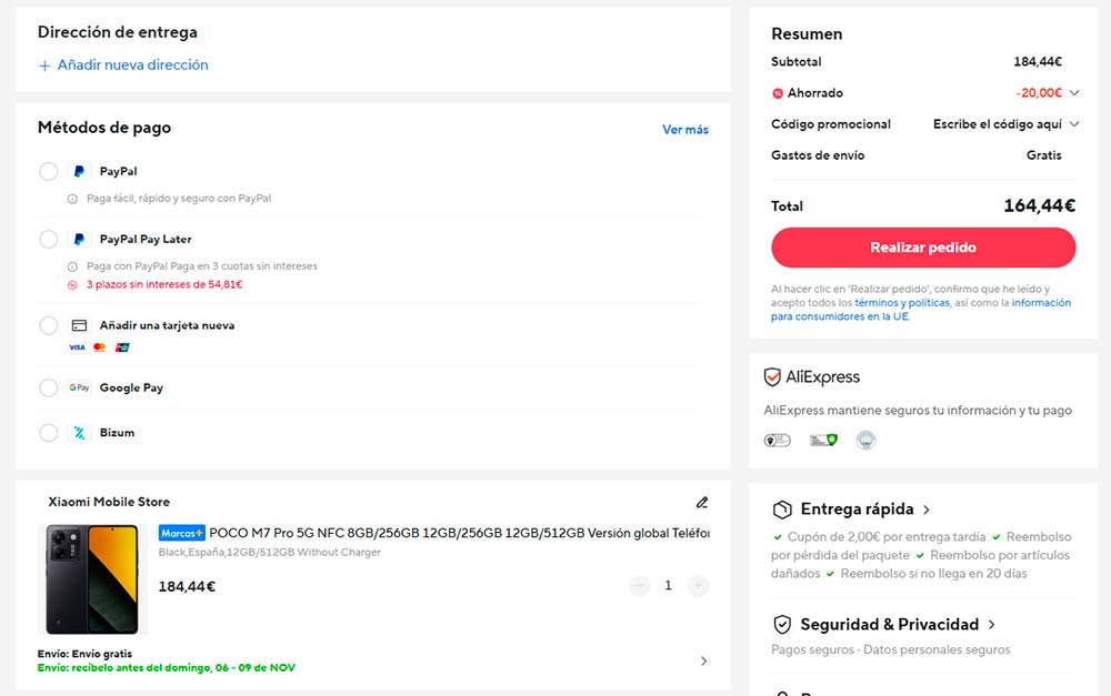 Ofertas por el POCO M7 Pro 5G