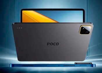 POCO Pad X1 con imagen de fondo