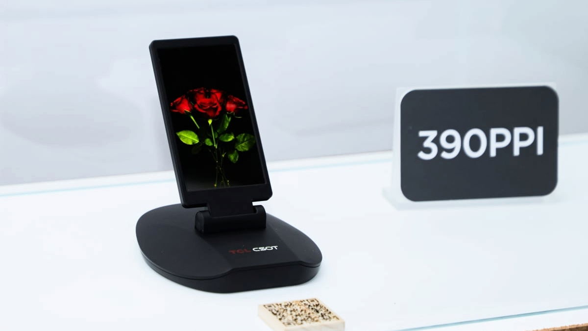 OLED impreso, MicroLED brutales y un portátil OLED a 240 Hz: las locuras de TCL en el DTC2025