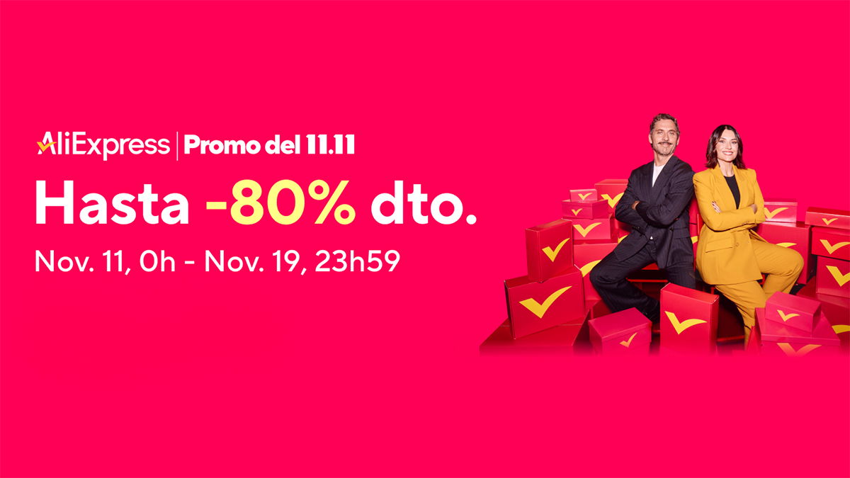 5 chollazos del 11.11 de AliExpress que tienes que guardar ya en tu carrito: hasta el 80% de descuento