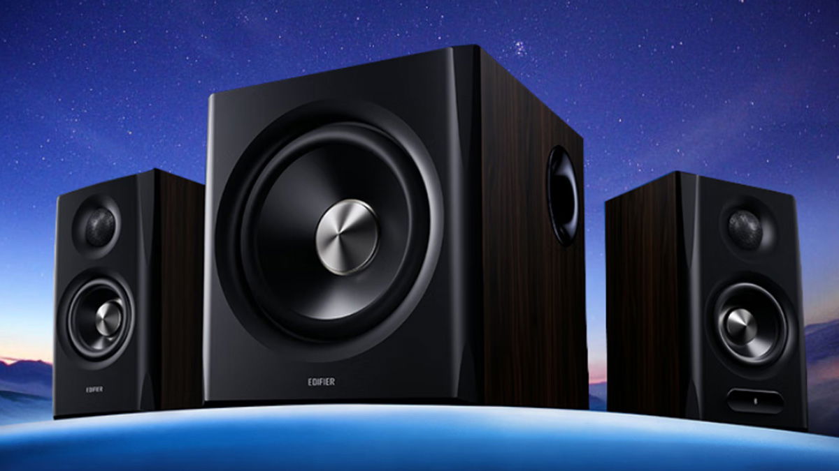 Edifier S201MKII, un sistema de altavoces 2.1 con 150 W de potencia y subwoofer inalámbrico