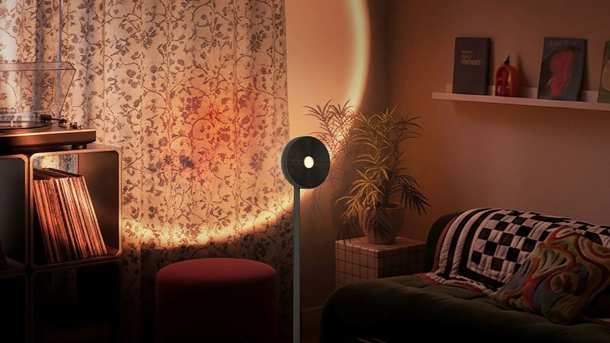 LG Mood Mate PF600U: el proyector 3 en 1 que también es lámpara y altavoz Bluetooth