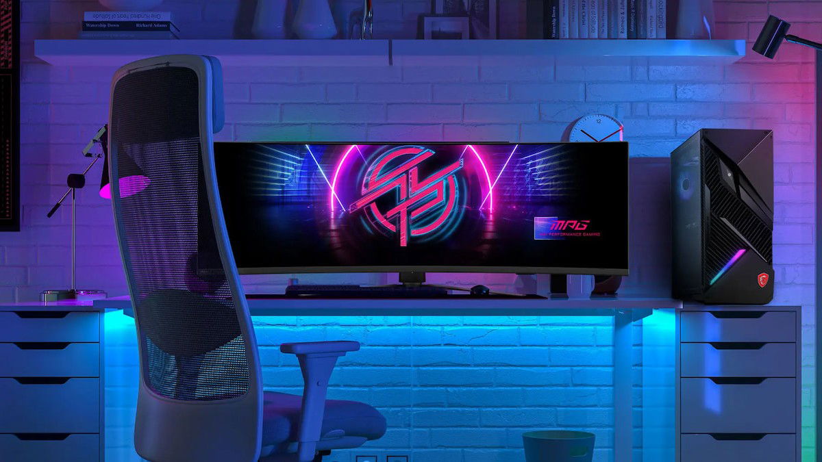 Si quieres ir a lo grande, el MSI MPG 491CQP con panel QD-OLED de 49 pulgadas está ahora a un precio increíble