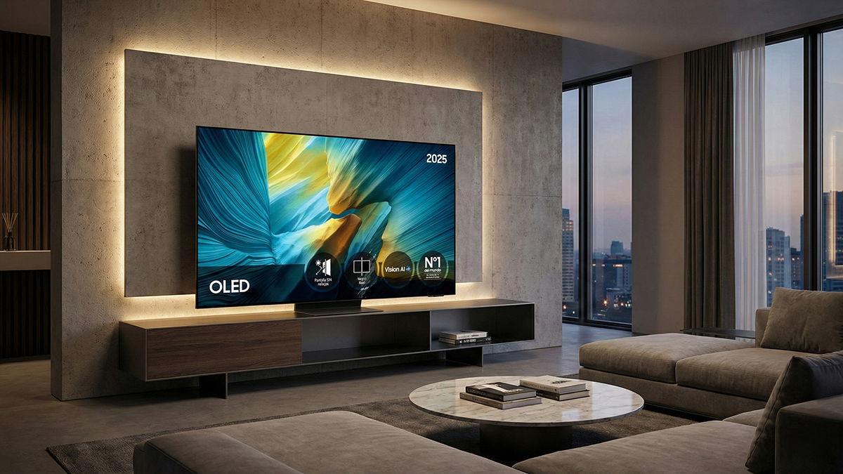 Si necesitas 55 pulgadas, no renuncies a la calidad: el televisor Samsung S95F por 1170 euros