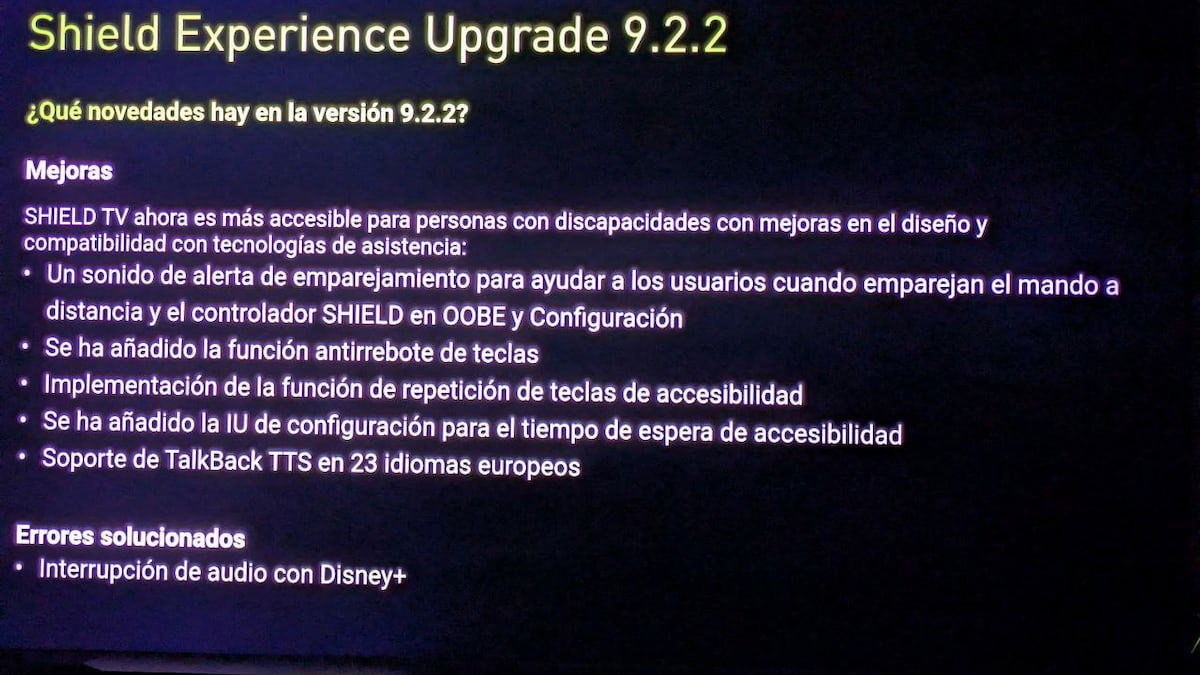 Nvidia Shield se actualiza a la versión 9.2.2: sigue viva y con mejoras inesperadas