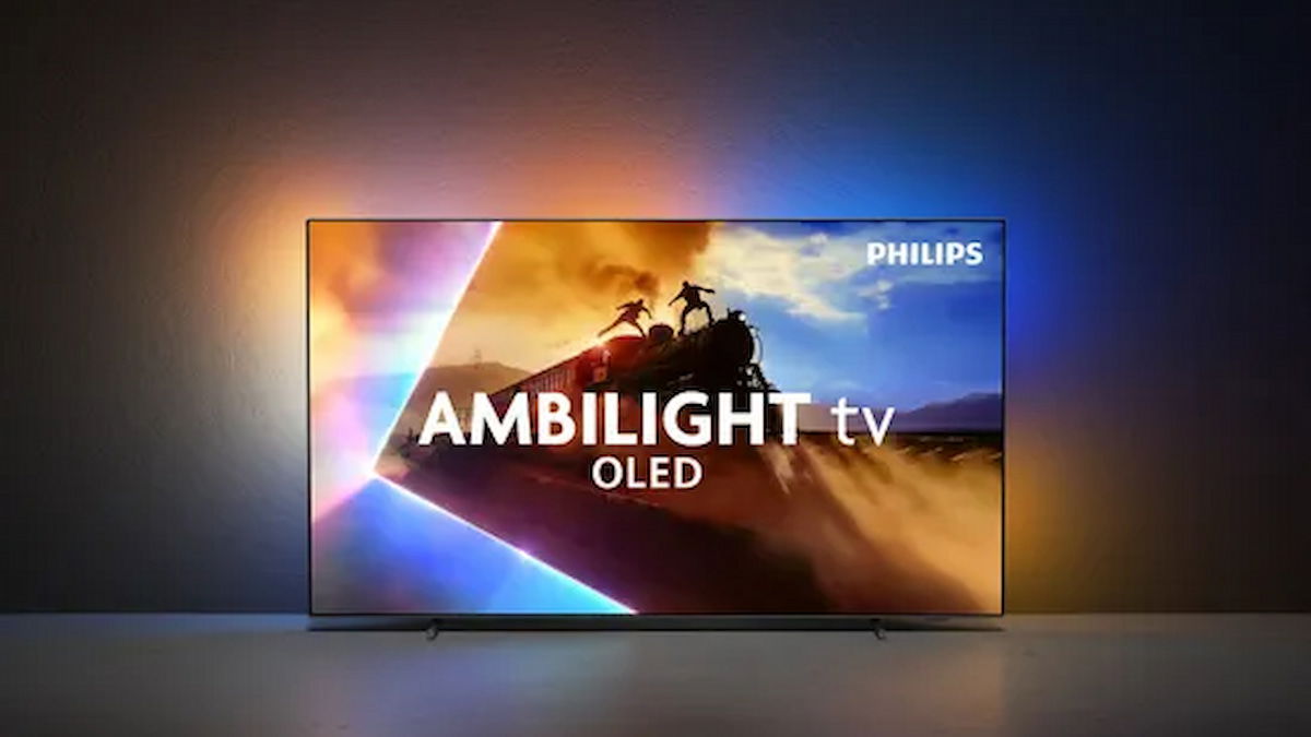 Philips OLED770 de 55 pulgadas, precio histórico para un televisor Ambilight con OLED por menos de 700 euros