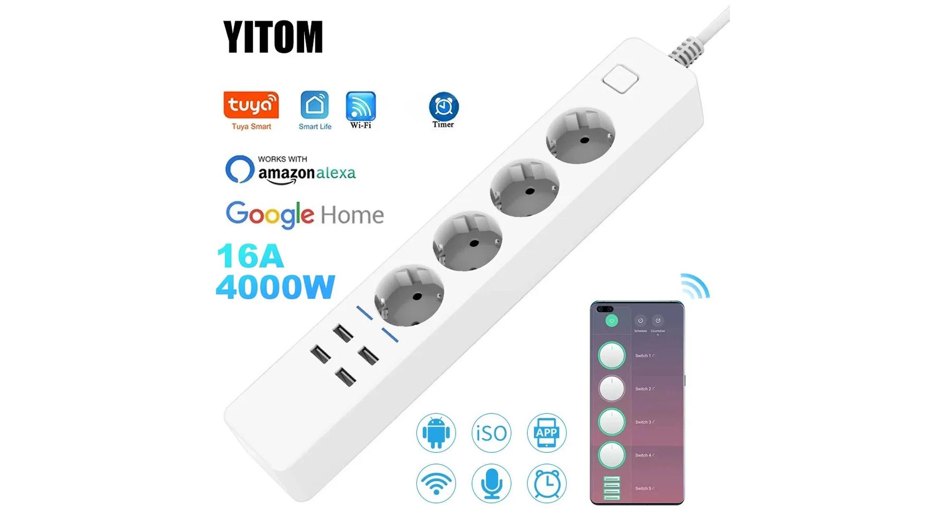 La traca final del 11 del 11 de Aliexpress: regletas inteligentes con Alexa, Switches y splitters HDMI 2.1