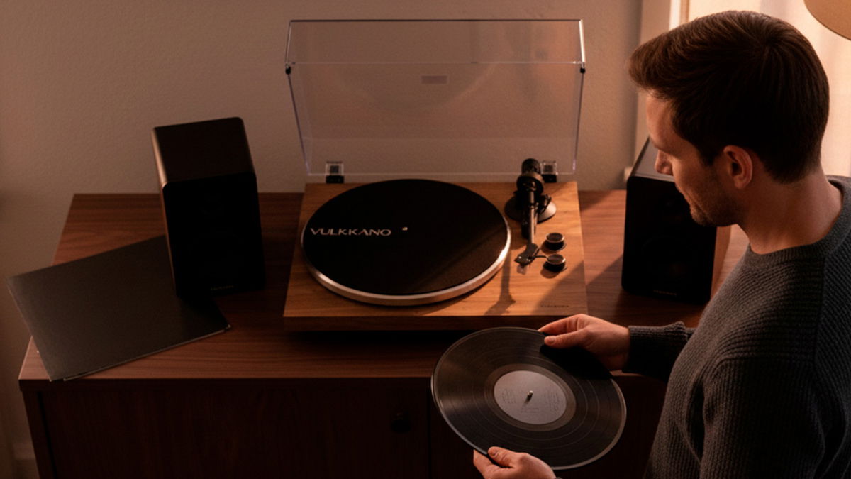 VULKKANO TD10, el tocadiscos perfecto para los que quieren iniciarse en el mundo del vinilo