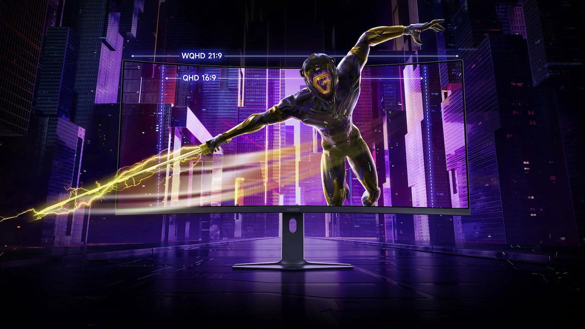 Así es el Xiaomi G34WQi, el nuevo monitor curvo de 34 pulgadas de la marca