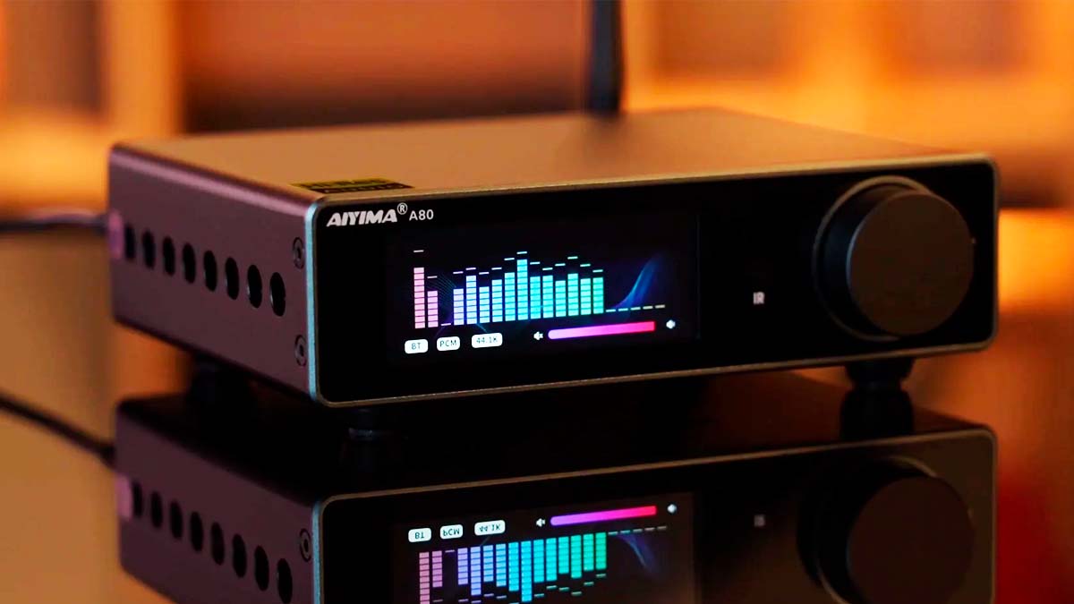 El amplificador AIYIMA A80 con DAC de alta resolución es toda una ganga que no debes perderte