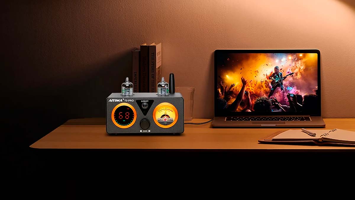El amplificador con válvulas AIYIMA T9 PRO baja a los 102 euros con este descuentazo