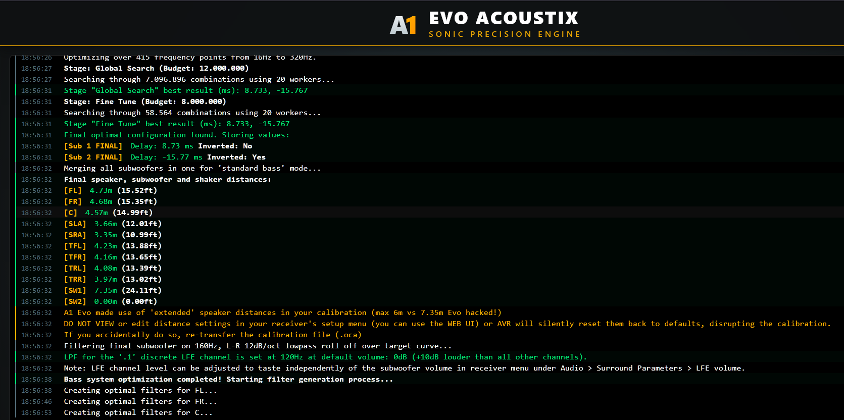 Audyssey- Evo-AcoustiX