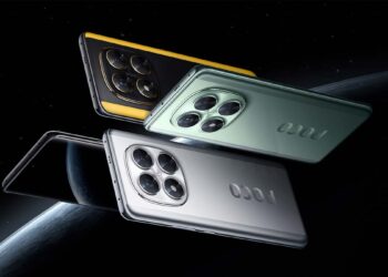 POCO X7 con fondo y diferentes colores