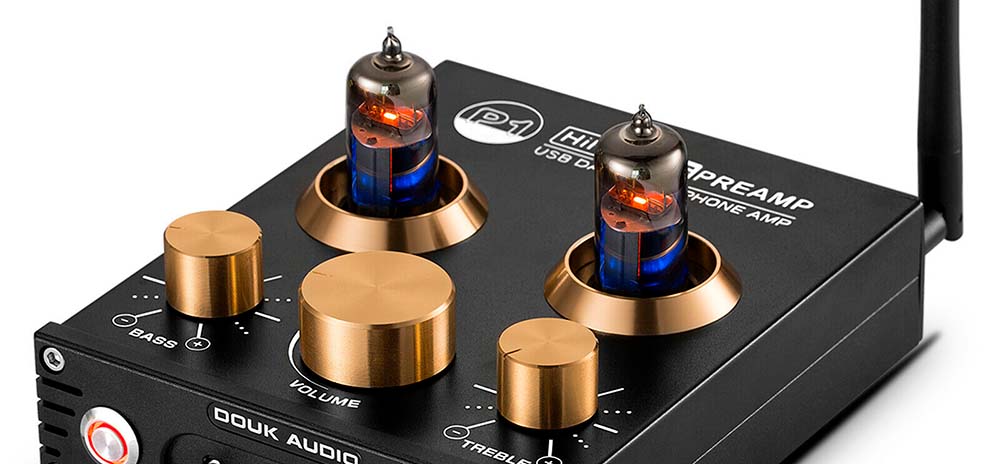 Válvulas del Douk Audio P1