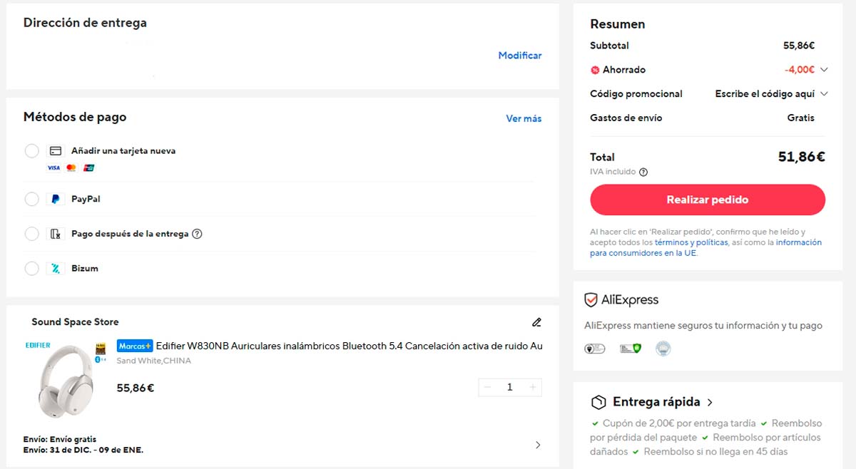 Oferta por los Edifier W830NB
