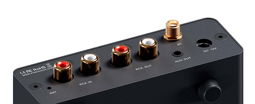 Conexiones del Fosi Audio P3