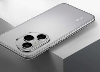 Honor 400 Pro trasera con fondo