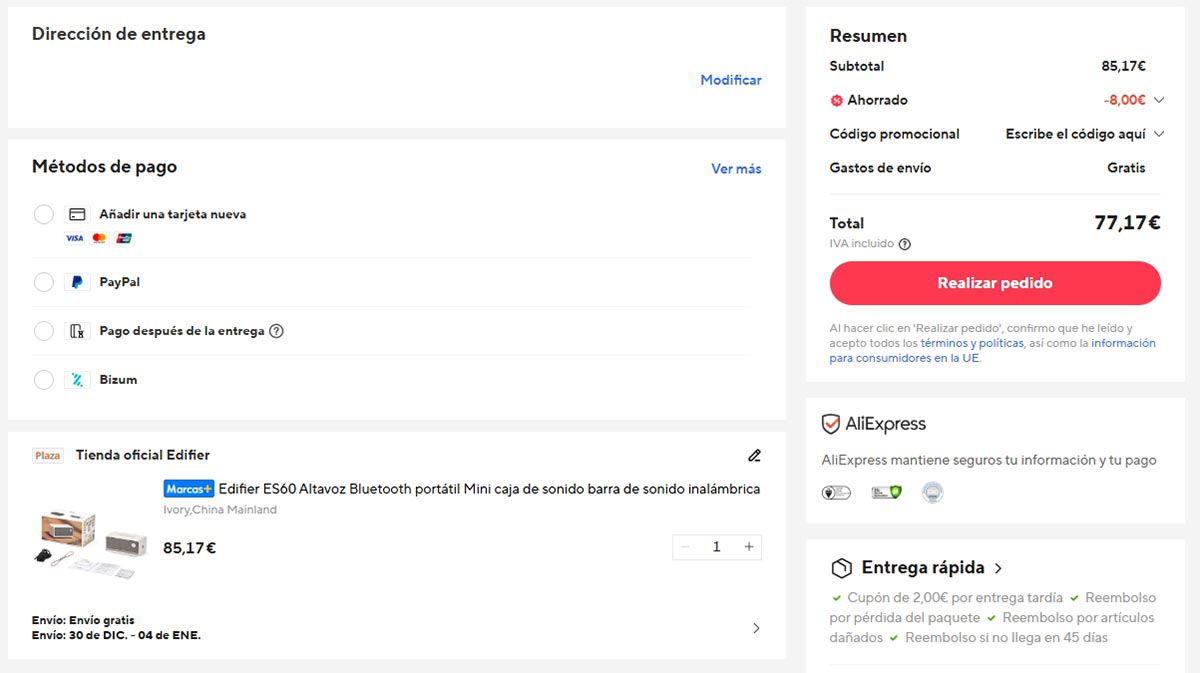 Oferta por el Edifier ES60