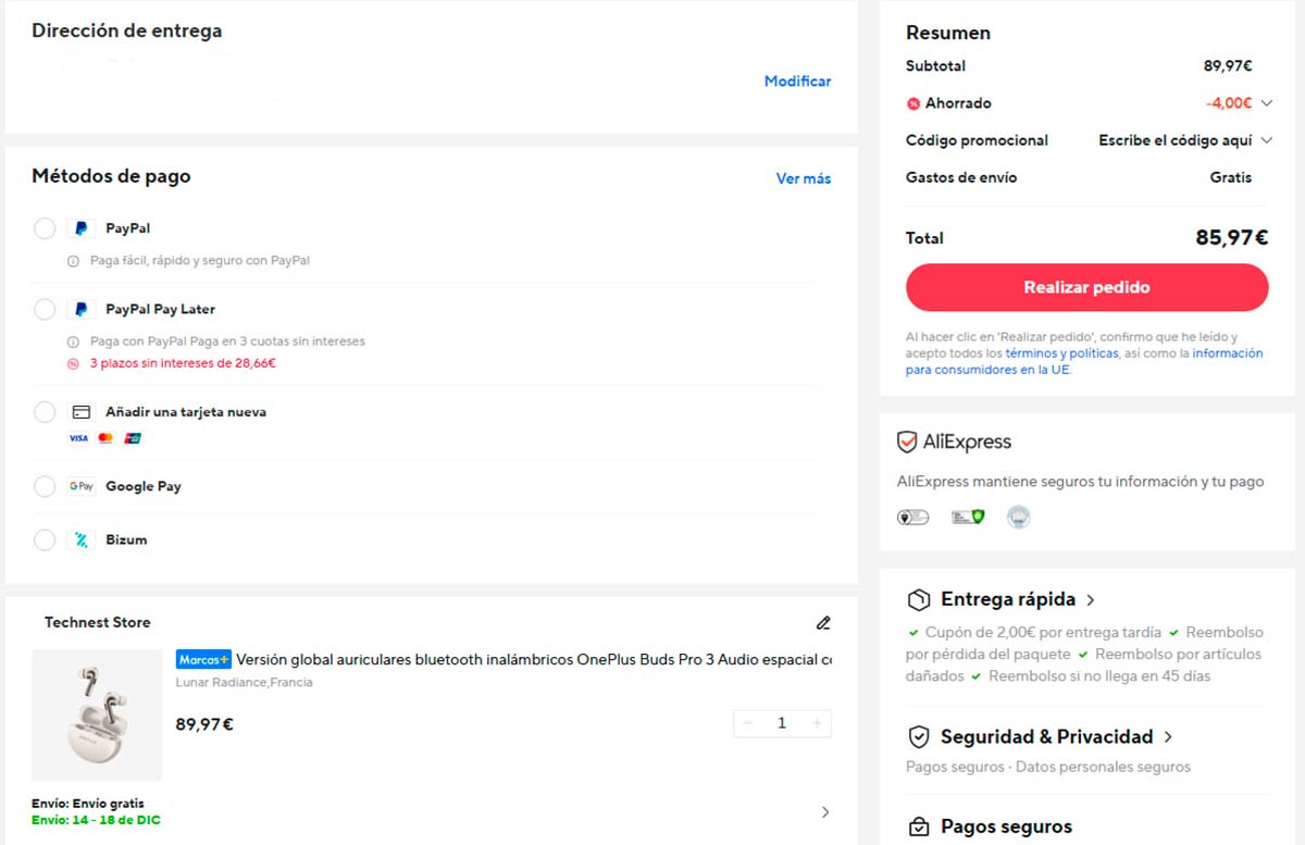 Oferta por los auriculares OnePlus Buds Pro 3