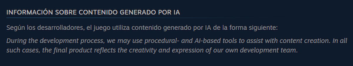 El CEO de Epic Games sobre el aviso de IA de Steam: "No tiene sentido para las tiendas de videojuegos"
