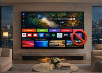 LG da marcha atrás tras la polémica y permitirá desinstalar Copilot de sus televisores con webOS