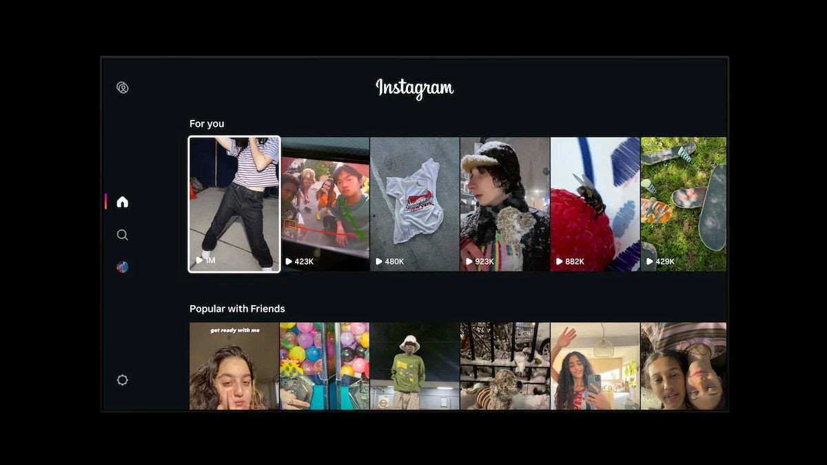 Instagram dará el salto a tu televisor: Meta lanza una app nativa para ver reels