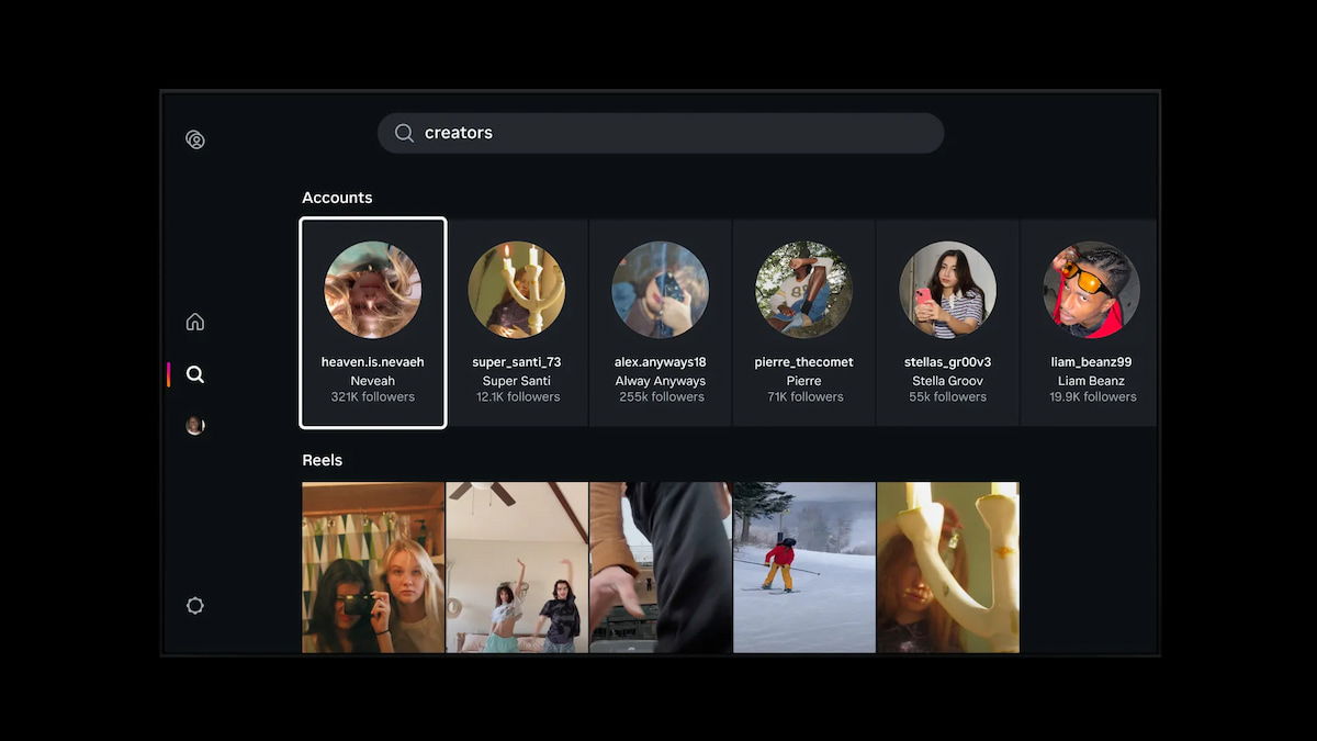 Instagram dará el salto a tu televisor: Meta lanza una app nativa para ver reels