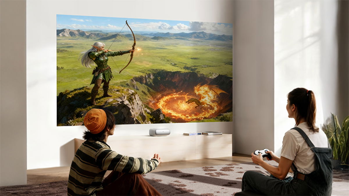 Jmgo lanza el O3, un proyector de tiro ultracorto con láser tricolor, VRR y sistema Xiaomi