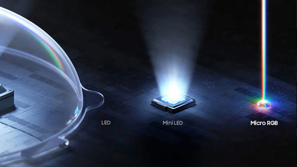 Samsung lanza su ofensiva definitiva contra el OLED con MicroRGB: 100 % BT.2020 y hasta 115 pulgadas