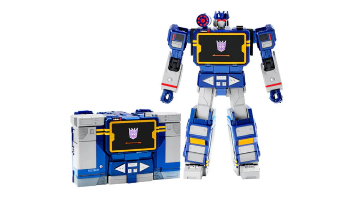 Soundwave renace: el Transformer que ahora es robot, altavoz y grabadora a la vez
