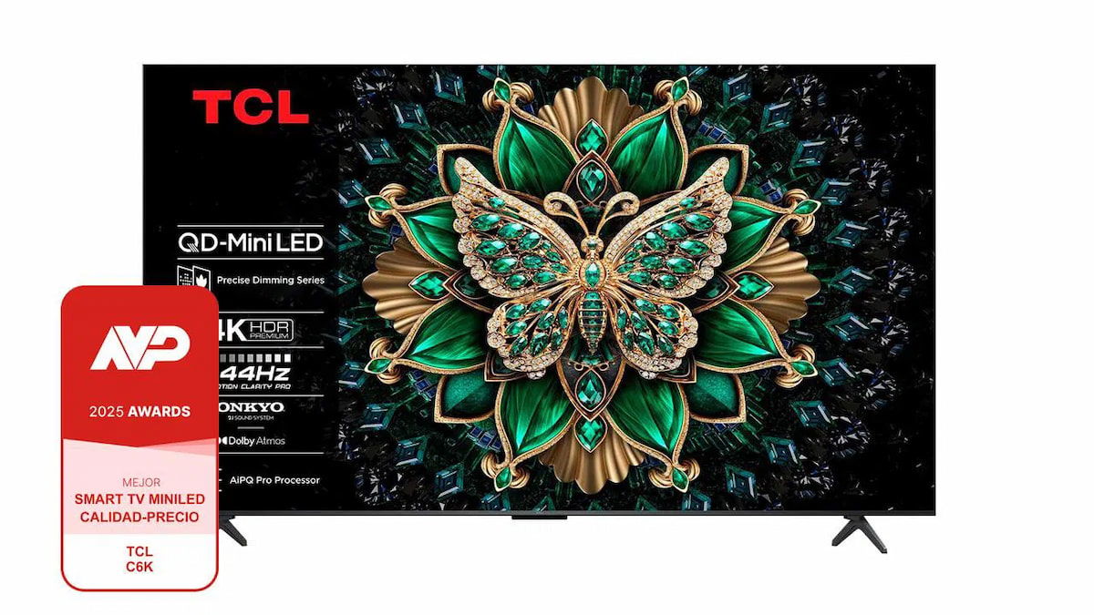 La TCL C6K de 65 pulgadas cae de precio y te puedes llevar uno de los mejores MiniLED calidad precio por 600 euros