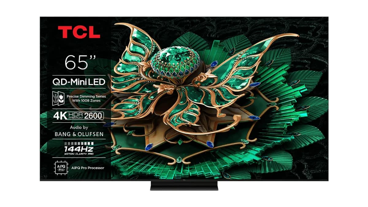 TCL C7K de 65 pulgadas por 799 euros, un televisor QD-MiniLED con 1500 nits a precio de broma
