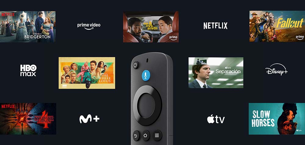 Mando del Amazon Fire TV Stick 4K Plus
