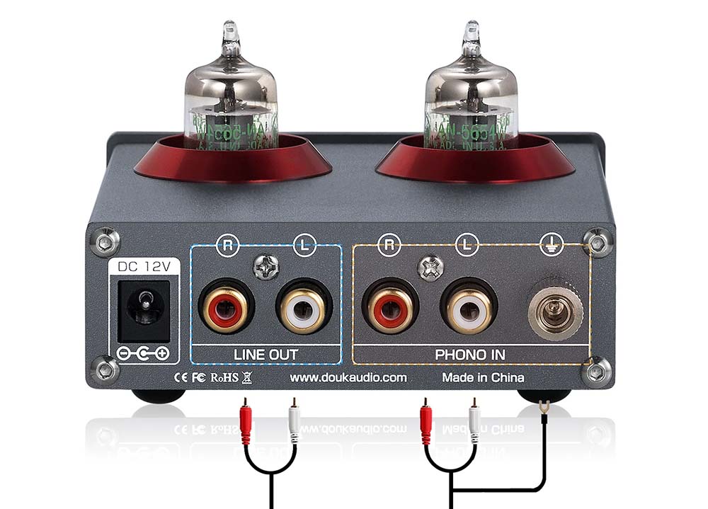 Conexoines del Douk Audio T4 PRO Mini GE5654